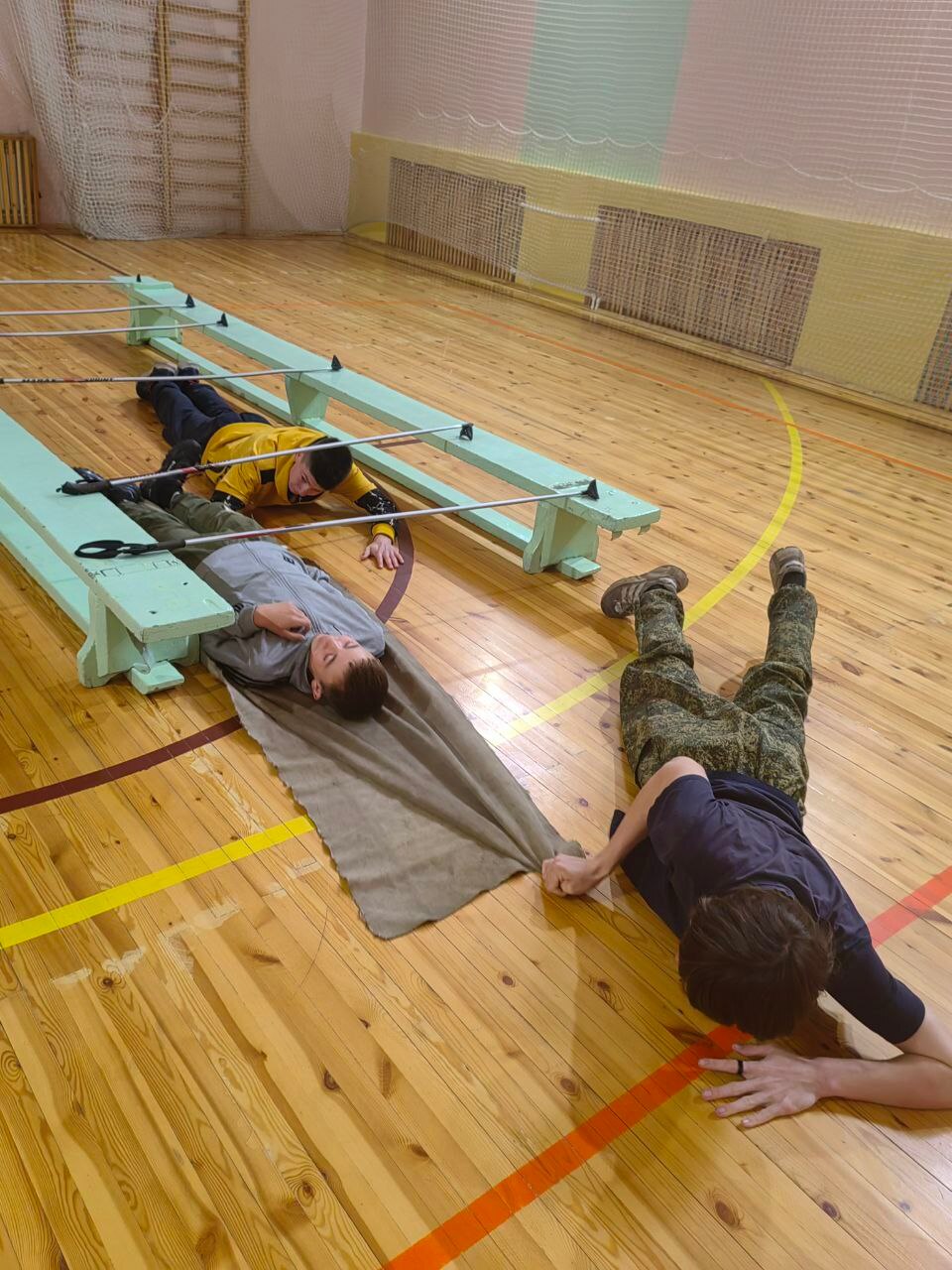 Военно-полевые сборы 8-х классов.
