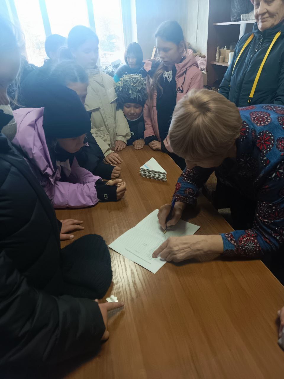 Пятиклассники в гостях у «Энергии добра».