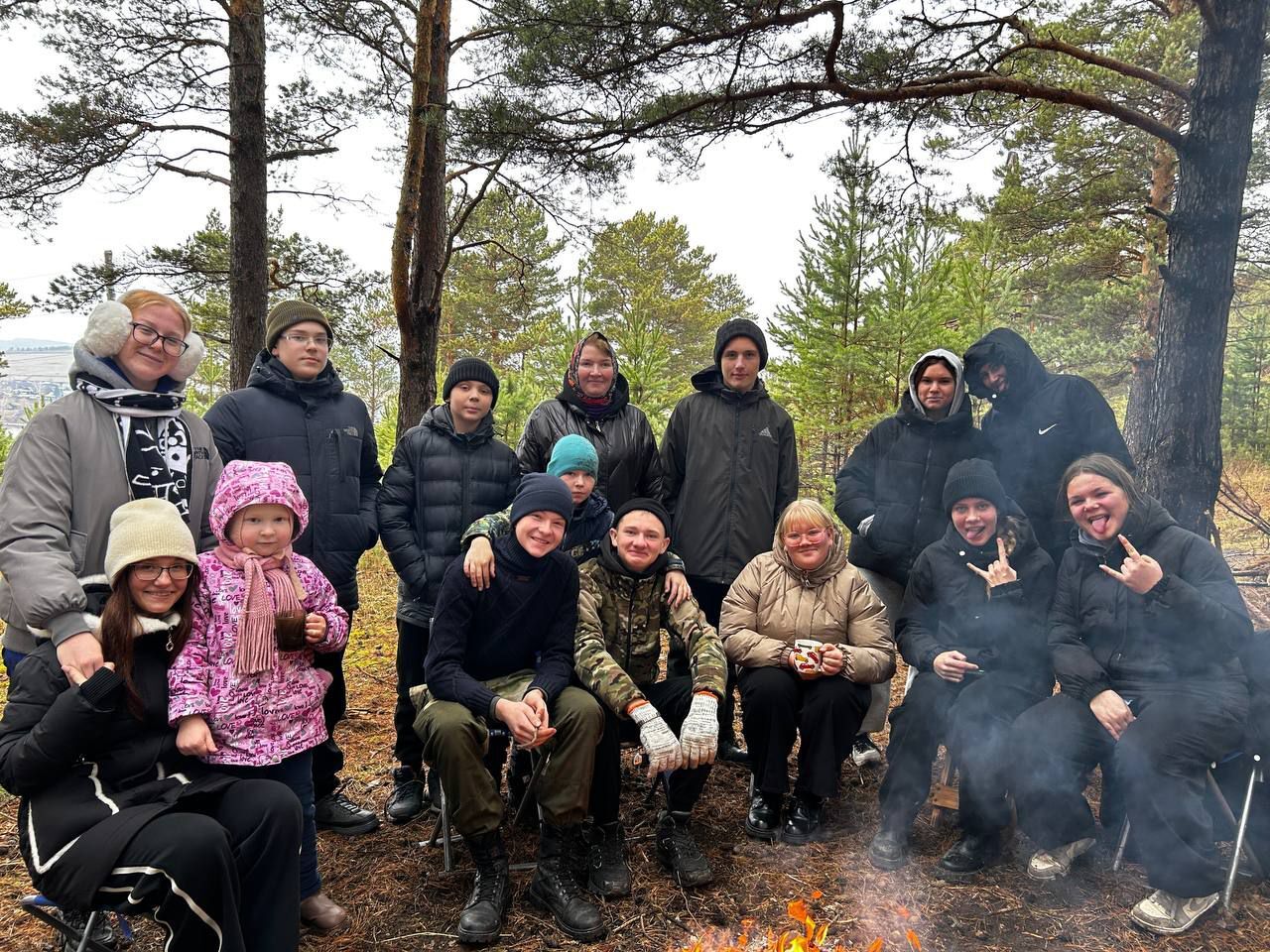 День, пахнущий костром и чаем!.