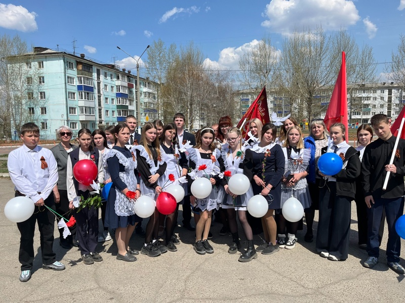 Юбилейная районная акция «Знамя Победы».