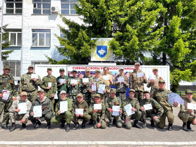 Поздравляем победителей учебных сборов!.